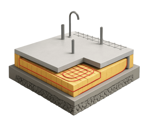 Утепленная шведская плита в СПб